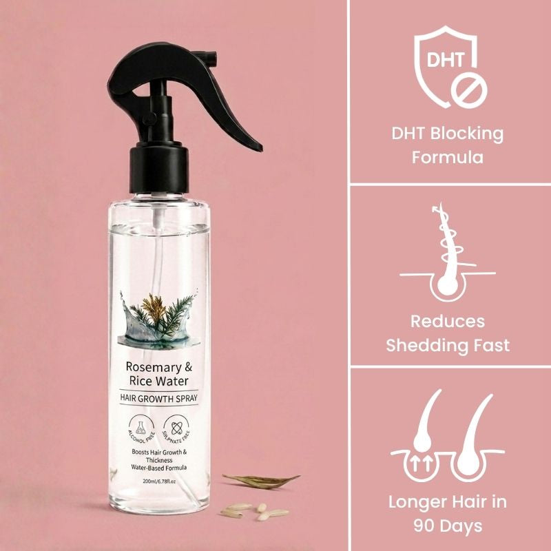 Rosemary & Rice Water Spray