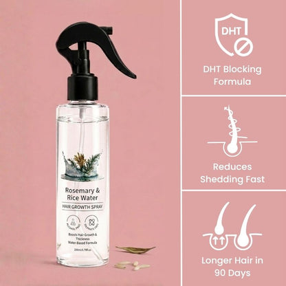 Rosemary & Rice Water Spray